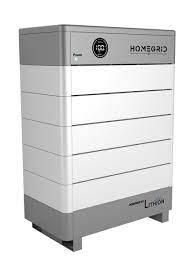 Homegrid Lithion Battery Stack'd Series 9.6KWH stack including BMS 