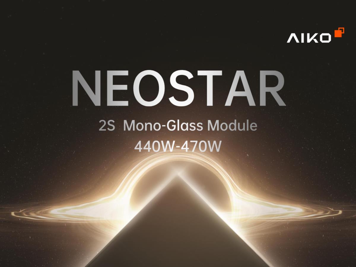 Aiko Neostar 2S 460W All Black ABC N-Type Mono