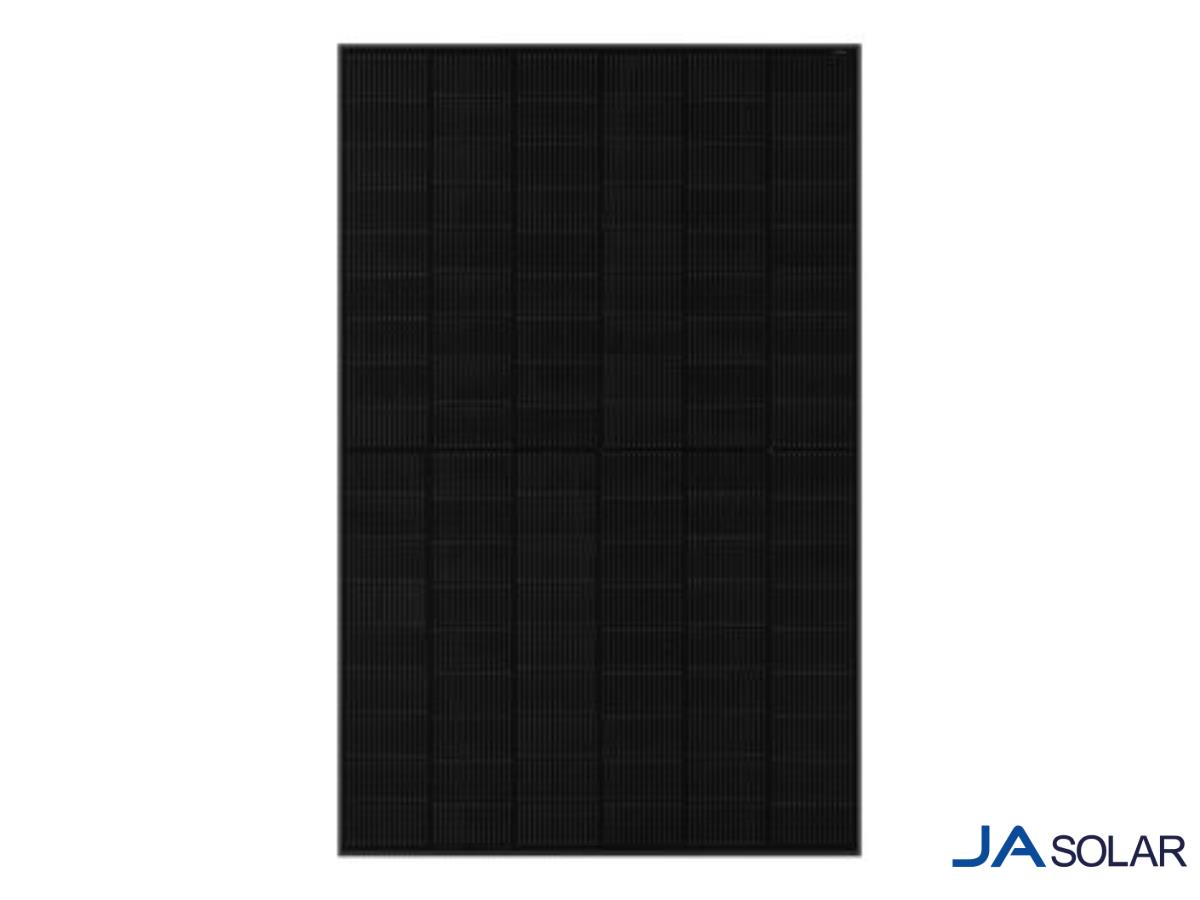 JA Solar JAM60D41-500/LB 500W N-Type Bifacial Double Glass Panel All Black